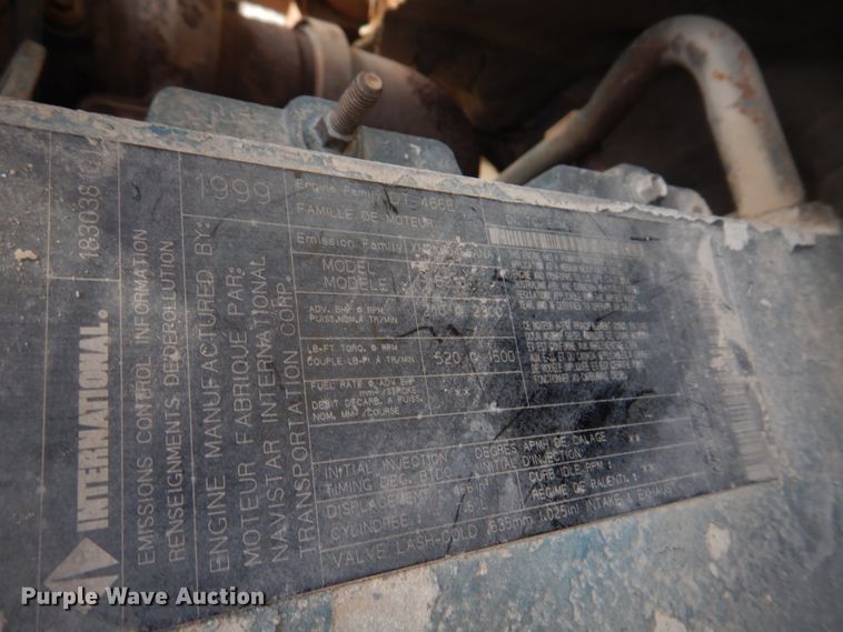 image for item DH8037 1999 International 4700  digger derrick truck