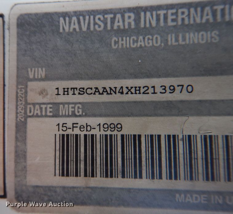 image for item DH8037 1999 International 4700  digger derrick truck