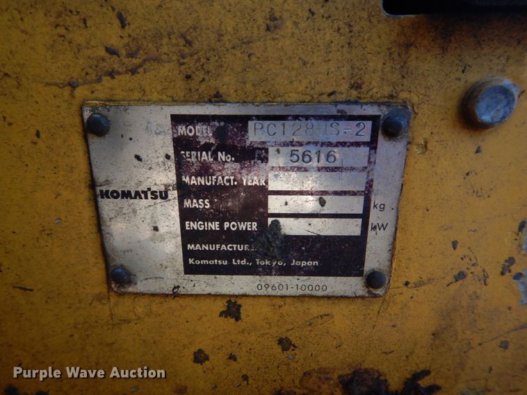 image for item DH8057 2000 Komatsu PC128US-2  excavator