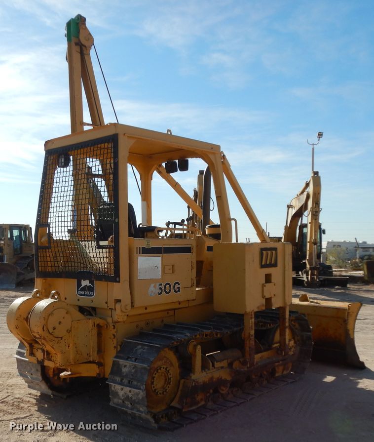 image for item DI8505 1988 John Deere 650G  pipelayer
