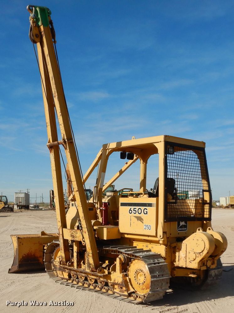 image for item DI8505 1988 John Deere 650G  pipelayer