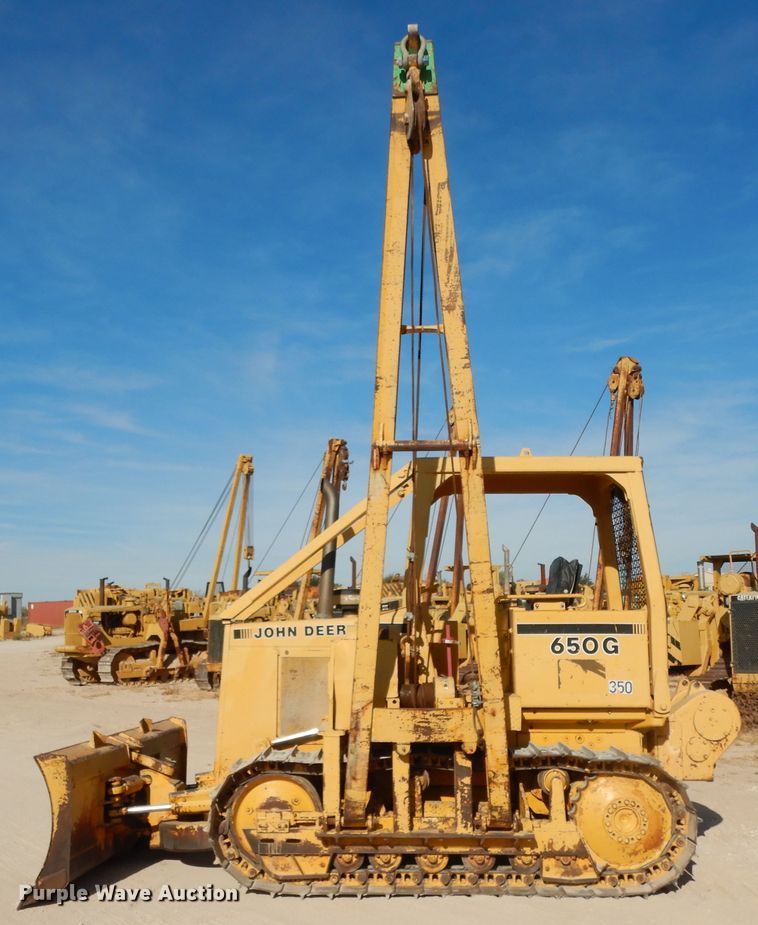 image for item DI8505 1988 John Deere 650G  pipelayer
