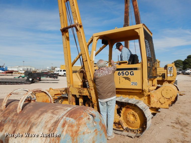 image for item DI8505 1988 John Deere 650G  pipelayer