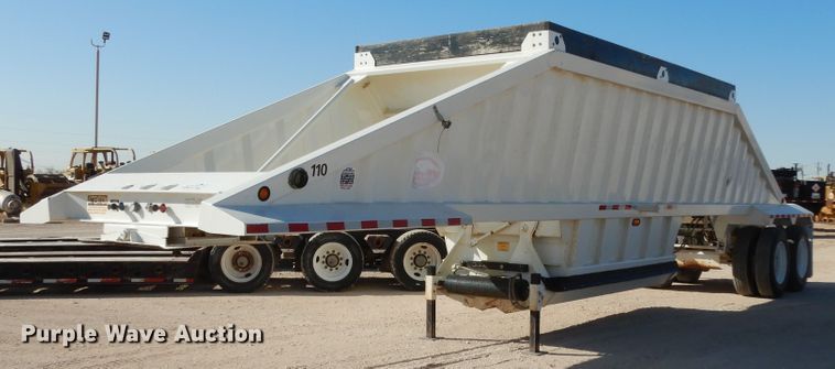 image for item DI8519 2013 CTS BDT-40  bottom dump trailer