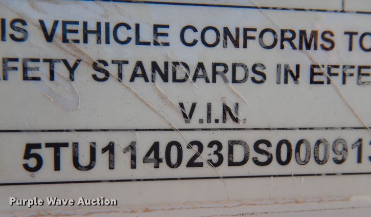 image for item DI8519 2013 CTS BDT-40  bottom dump trailer