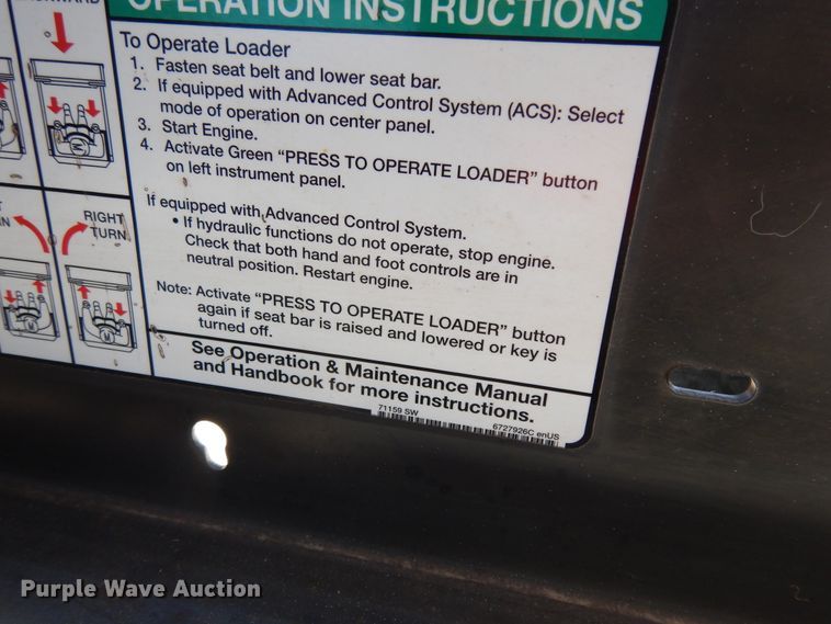 image for item DI8549 2011 Bobcat S185  skid steer loader