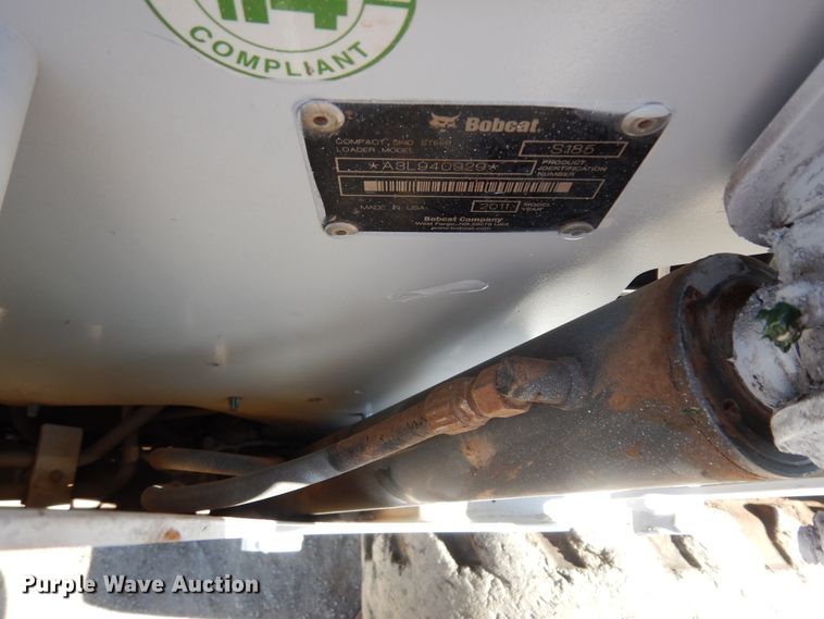 image for item DI8549 2011 Bobcat S185  skid steer loader