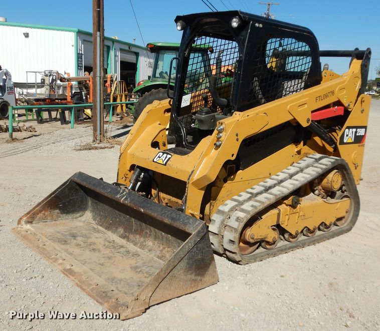 image for item DI8550 2016 Caterpillar 259D  tracked skid steer loader