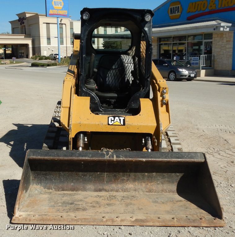 image for item DI8550 2016 Caterpillar 259D  tracked skid steer loader