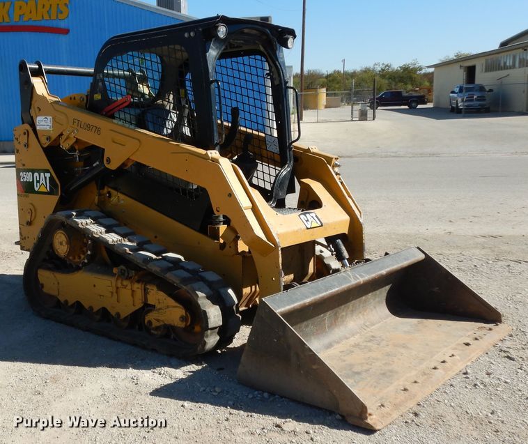 image for item DI8550 2016 Caterpillar 259D  tracked skid steer loader