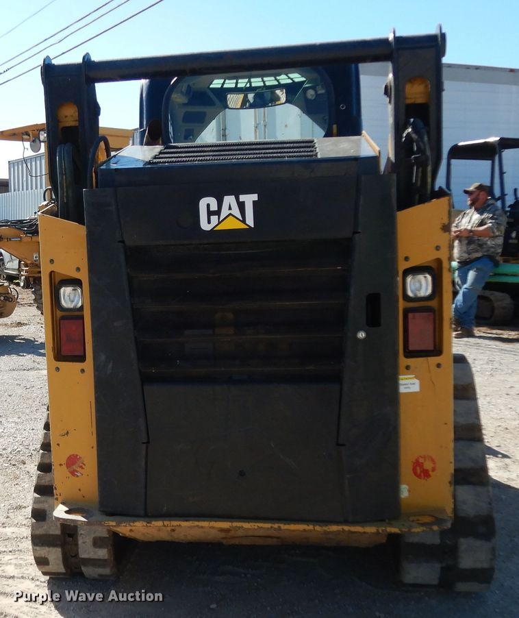image for item DI8550 2016 Caterpillar 259D  tracked skid steer loader
