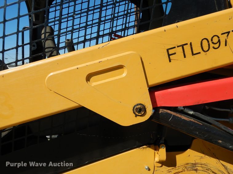 image for item DI8550 2016 Caterpillar 259D  tracked skid steer loader