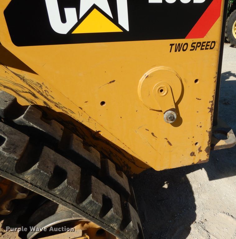 image for item DI8550 2016 Caterpillar 259D  tracked skid steer loader