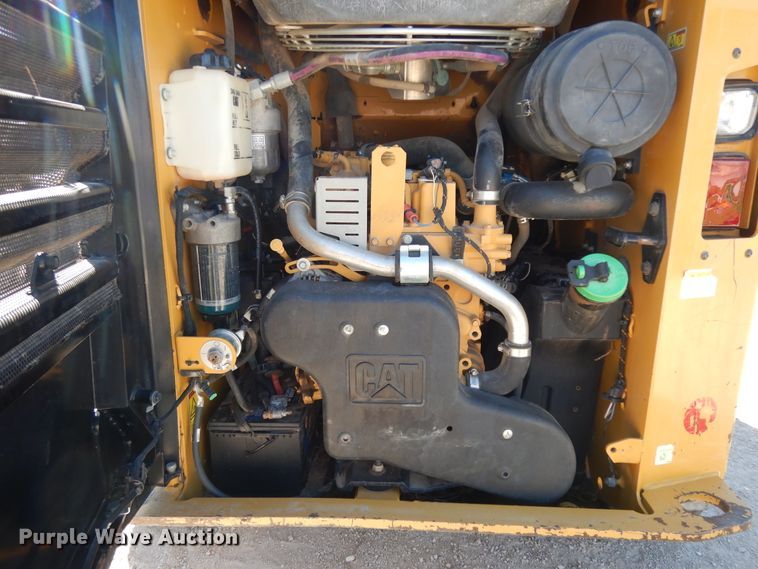 image for item DI8550 2016 Caterpillar 259D  tracked skid steer loader