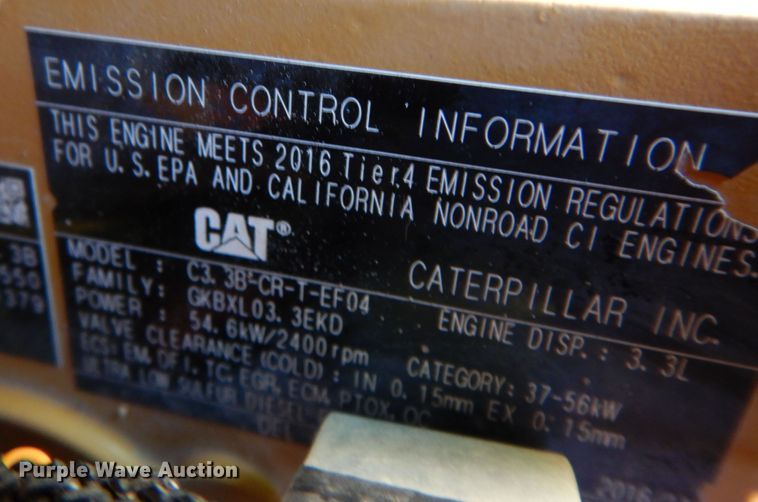 image for item DI8550 2016 Caterpillar 259D  tracked skid steer loader