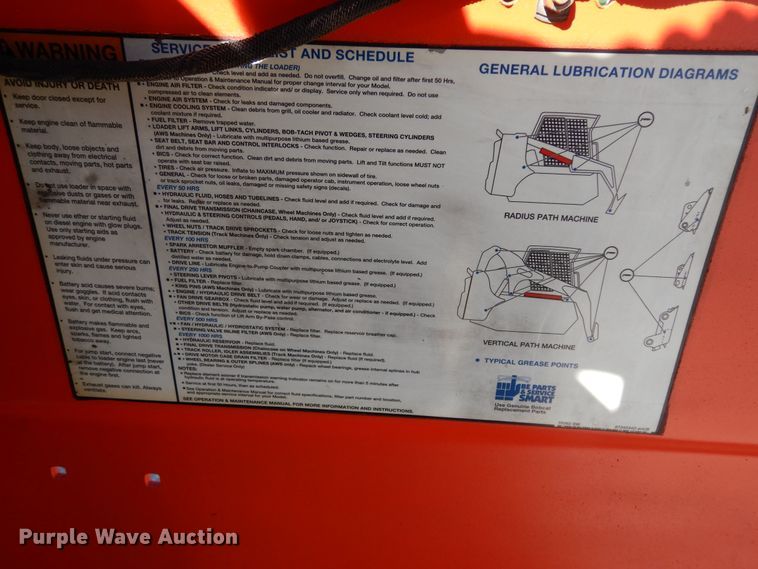 image for item DI8551 2008 Bobcat T180  tracked skid steer loader