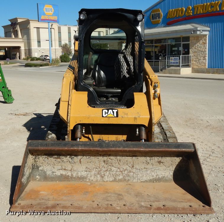 image for item DI8552 2016 Caterpillar 259D  tracked skid steer loader