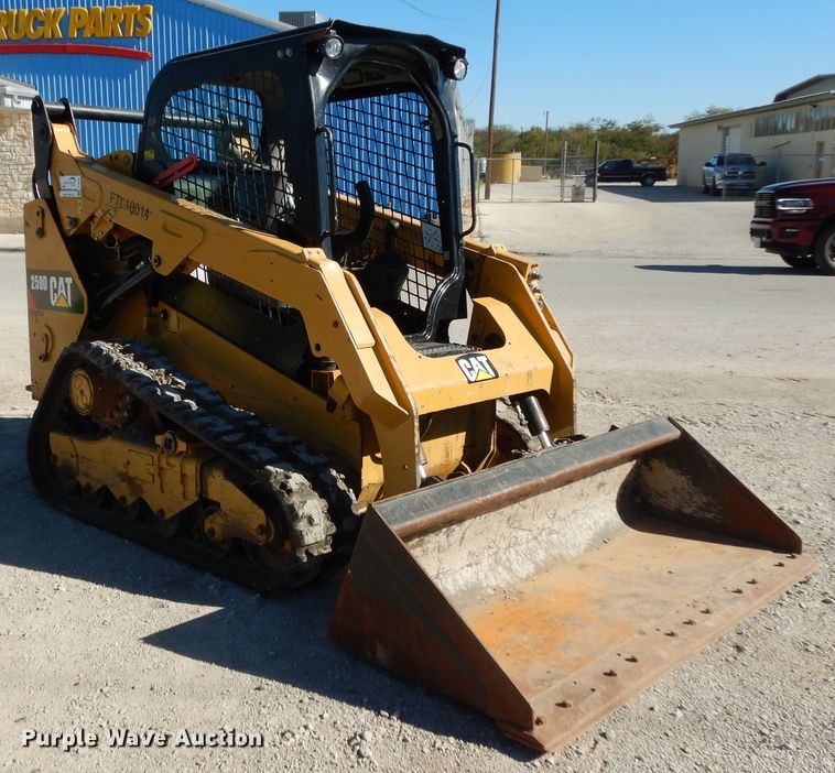 image for item DI8552 2016 Caterpillar 259D  tracked skid steer loader