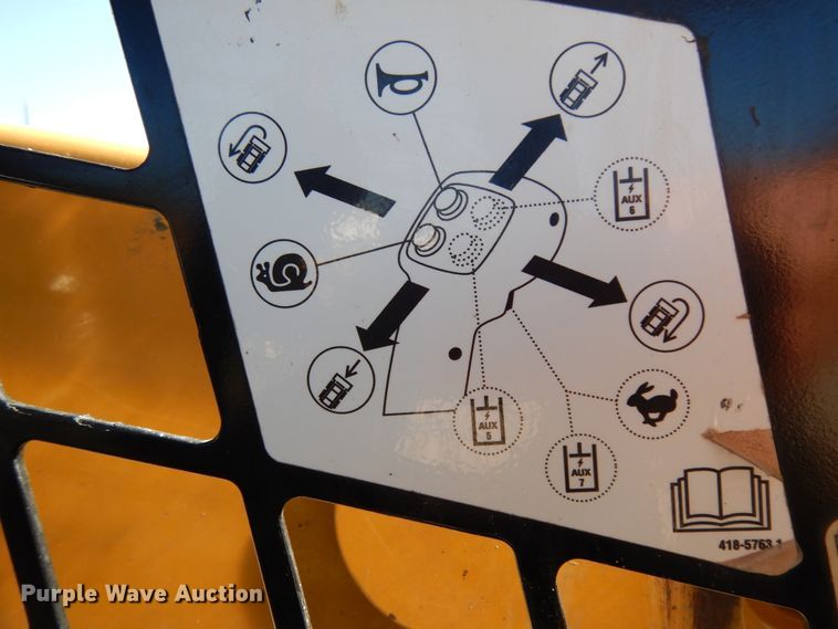 image for item DI8552 2016 Caterpillar 259D  tracked skid steer loader