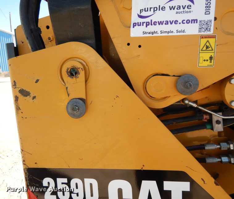 image for item DI8552 2016 Caterpillar 259D  tracked skid steer loader