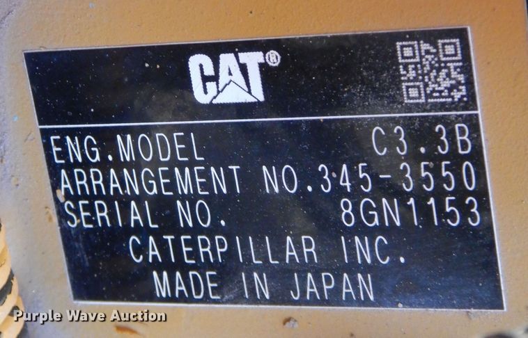 image for item DI8552 2016 Caterpillar 259D  tracked skid steer loader