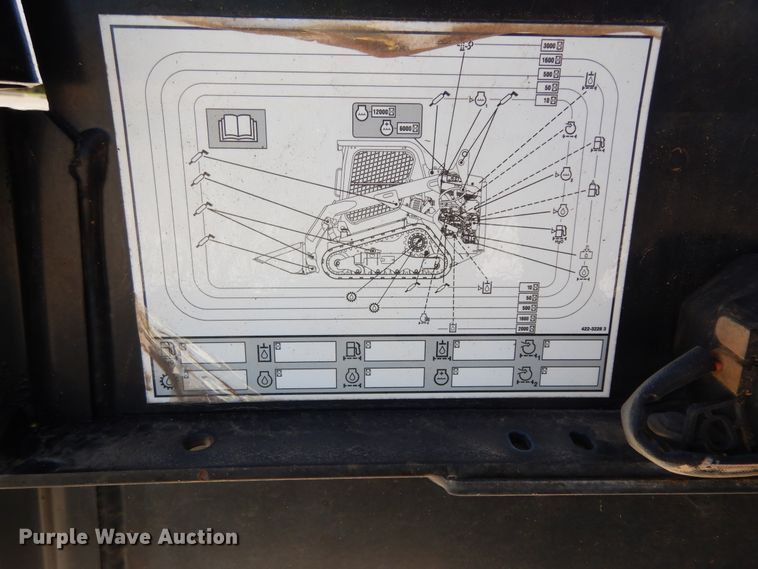 image for item DI8552 2016 Caterpillar 259D  tracked skid steer loader