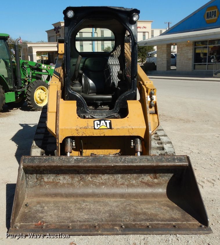 image for item DI8553 2017 Caterpillar 259D  tracked skid steer loader