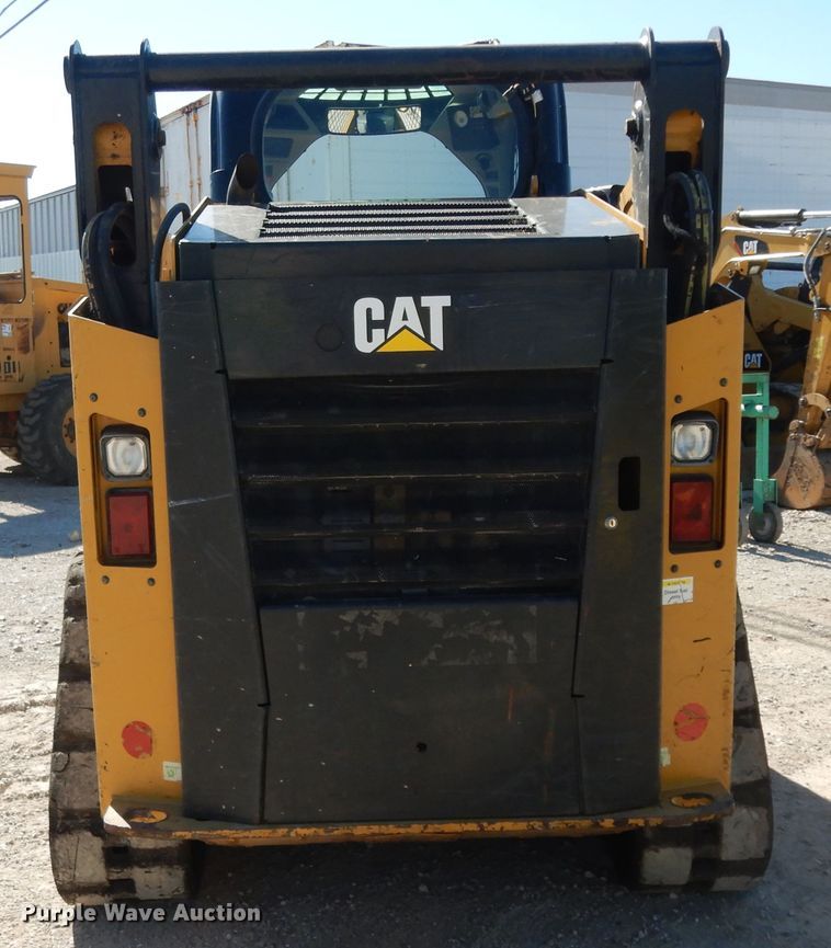 image for item DI8553 2017 Caterpillar 259D  tracked skid steer loader