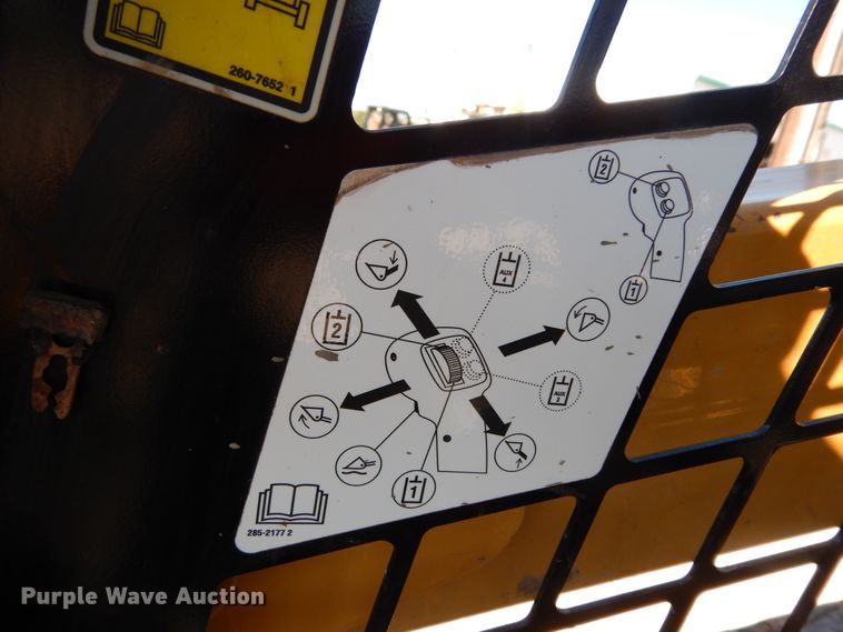 image for item DI8553 2017 Caterpillar 259D  tracked skid steer loader