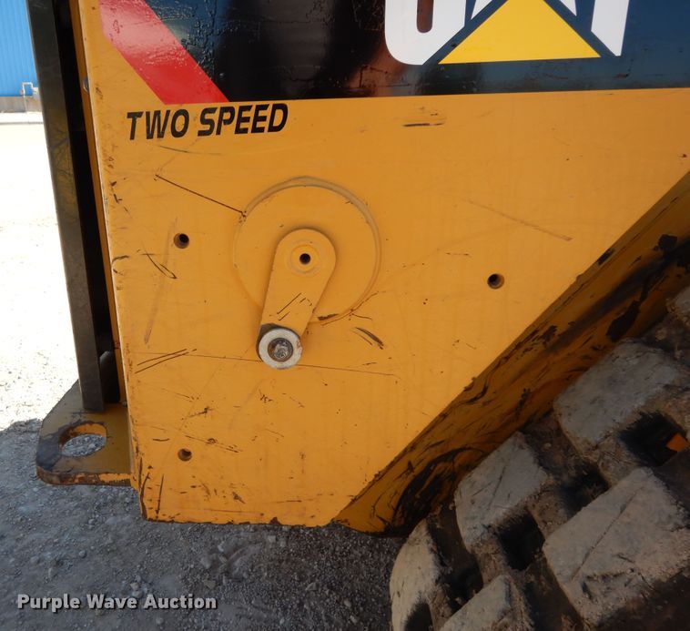 image for item DI8553 2017 Caterpillar 259D  tracked skid steer loader