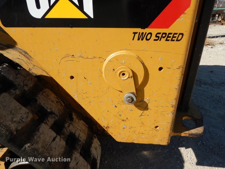 image for item DI8553 2017 Caterpillar 259D  tracked skid steer loader