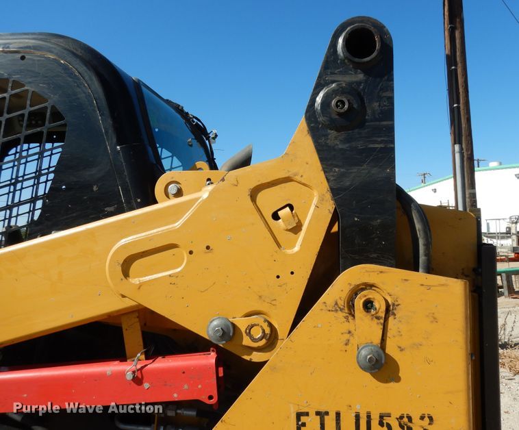 image for item DI8553 2017 Caterpillar 259D  tracked skid steer loader