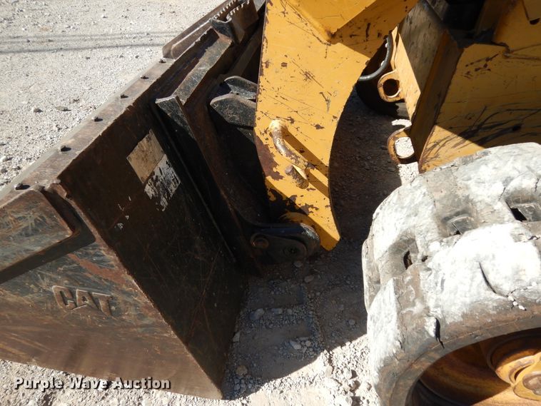 image for item DI8553 2017 Caterpillar 259D  tracked skid steer loader