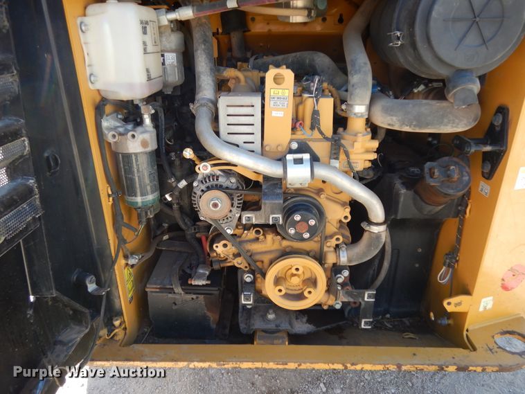 image for item DI8553 2017 Caterpillar 259D  tracked skid steer loader