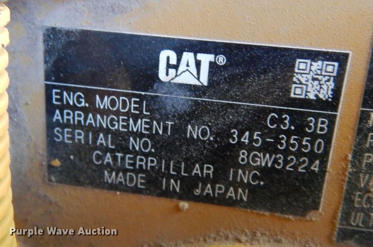 image for item DI8553 2017 Caterpillar 259D  tracked skid steer loader