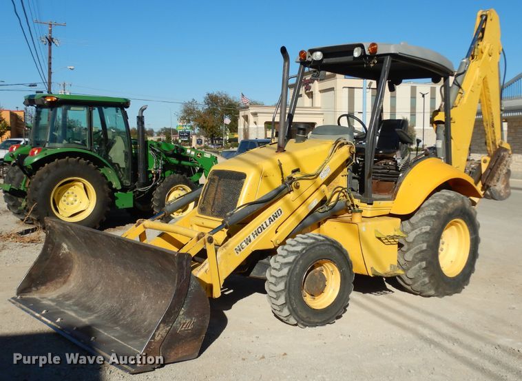 image for item DI8555 2007 New Holland B95  backhoe