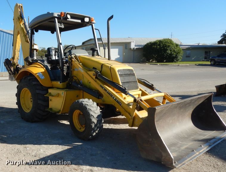 image for item DI8555 2007 New Holland B95  backhoe