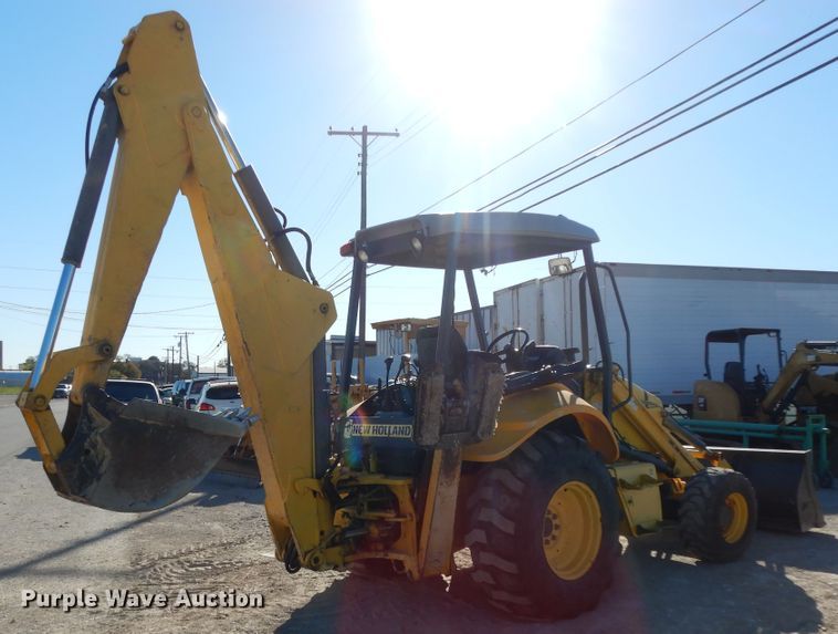 image for item DI8555 2007 New Holland B95  backhoe