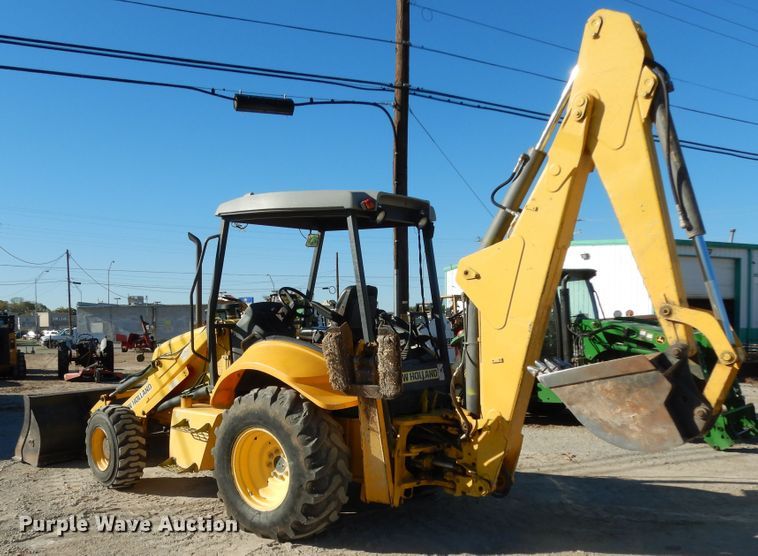 image for item DI8555 2007 New Holland B95  backhoe