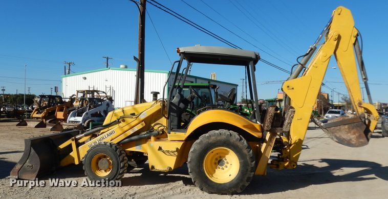 image for item DI8555 2007 New Holland B95  backhoe