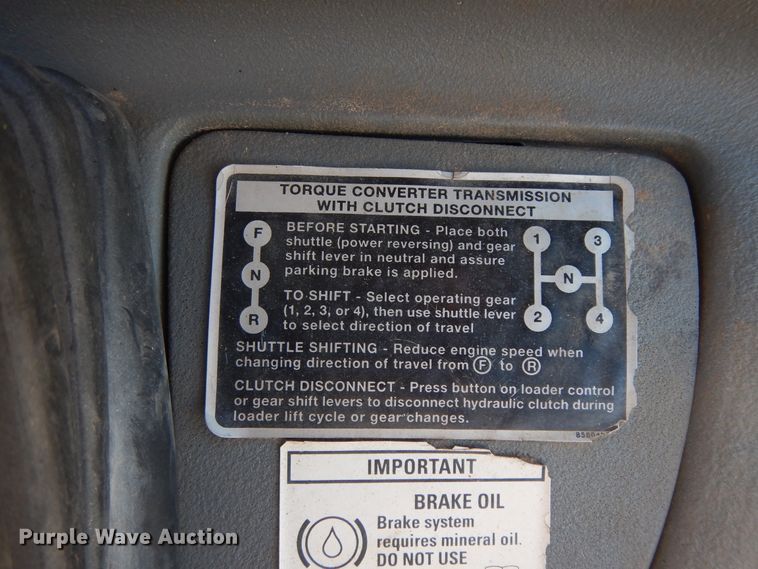 image for item DI8555 2007 New Holland B95  backhoe