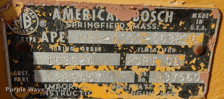 image for item DI8570 Allis Chalmers  engine