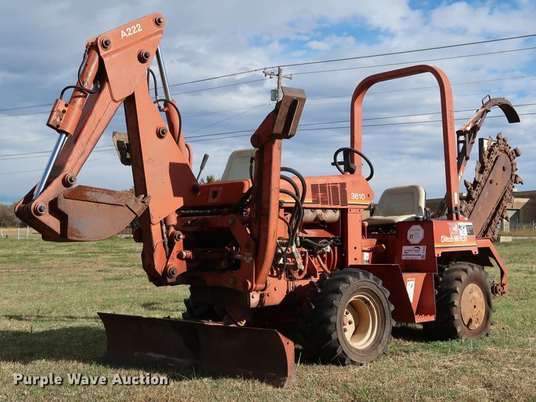 image for item DJ2440 1997 Ditch Witch 3610  trencher
