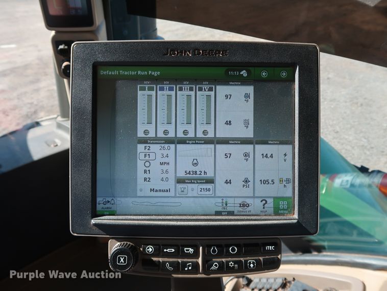 image for item DJ2455 2016 John Deere 9620R Scraper Special  4WD tractor