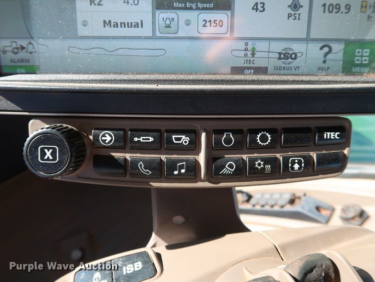 image for item DJ2455 2016 John Deere 9620R Scraper Special  4WD tractor