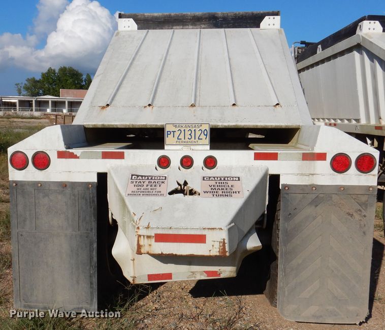 image for item DJ7402 2014 CTS BDT-40  bottom dump trailer