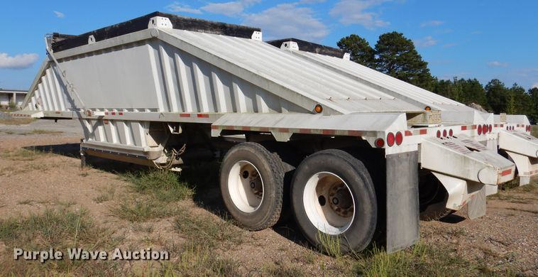image for item DJ7402 2014 CTS BDT-40  bottom dump trailer