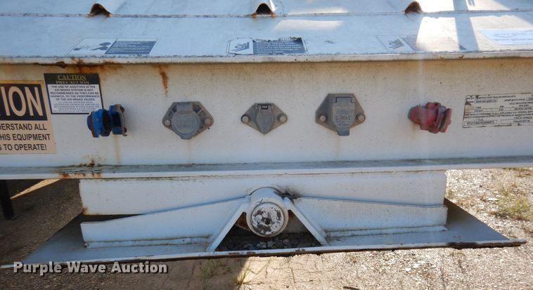 image for item DJ7402 2014 CTS BDT-40  bottom dump trailer