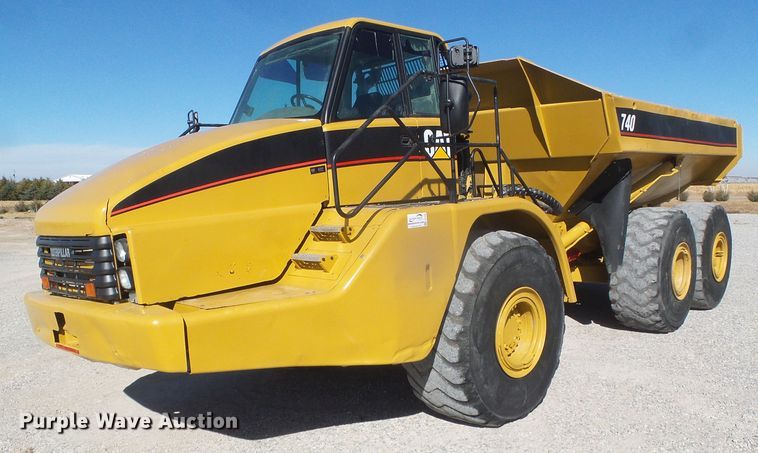 image for item DJ7546 2006 Caterpillar 740  haul truck