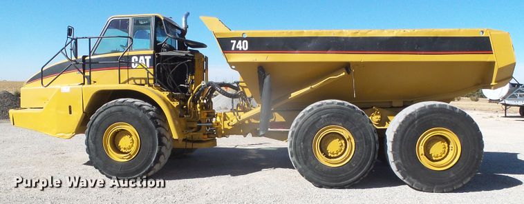 image for item DJ7546 2006 Caterpillar 740  haul truck